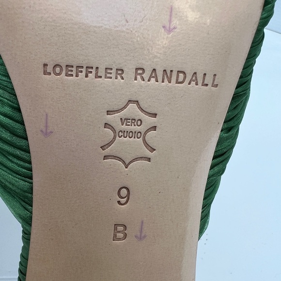 Loeffler Randall Green Women's Shoes - Picture 8 of 11